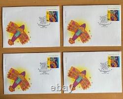 Special Cancellation, Ukrainian stamp MRIYA Ukrainian dream RARE SET