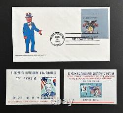 StampTLC US 785-9 790-4 Army Navy FDC Block IOOR West Point NY Annapolis MD 1936