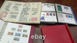Stamps Treasure Box GB Stamps Albums Covers Victoria Fdc Commem