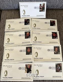 Star Trek Generations First Day Cover Collection Stamps Guyana