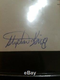 Stephen King & Herman Wouk Signed Autographed First Day Cover Issue Authors