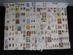 Stunning Vatican Lot Of 500 Fdc Diverse Collection Covers Free Shipping