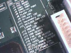 Super Socket7 Pentium Motherboard ECS P5HX-A v2.3 ATX 430HX 4-ISA SMC FDC37C669