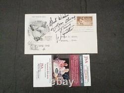 Tammy Wynette Signed First Day Cover JSA