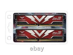 Team T-FORCE ZEUS 64GB (2 x 32GB) 288-Pin DDR4 SDRAM DDR4 3200 (PC4 25600) Deskt