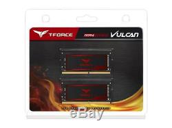 Team T-Force Vulcan 32GB (2 x 16GB) 260-Pin DDR4 SO-DIMM DDR4 2666 (PC4 21300) L