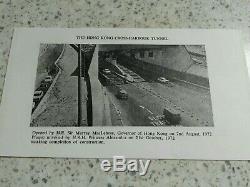 The Cross Harbour Tunnel HONG KONG 1972 illustrated FDC $1 Stamp RARE