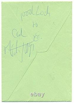 The Rolling Stones Mick Jagger Autograph A Signed 1977 First Day Cricket Cover