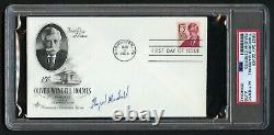 Thurgood Marshall signed auto FDC First Day Cover Supreme Court Justice PSA
