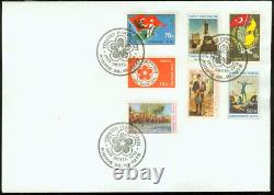 Turkish Northern Cyprus 1974, First Issue Complete Set First Day Cover FDC