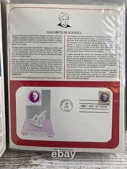 U. S. First Day Covers & Special Covers 100 Covers in PCS Album Multiple Years