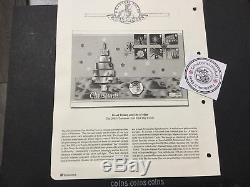 ULTRA RARE 2003 IOM Snowman and James Christmas 50p First Day Coin Cover FDC PNC