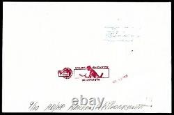 US #2620-2623 FDC 29c Columbus Joint Covr. Wildy Hand Drawn/Painted (CV $Unl)
