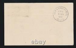 US C14 $1.30 Graf Zeppelin Flown First Day Cover New London Wisconsin VF SC $900