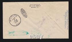 US C14/ 650 $1.30 x2 Graf Zeppelin on Flown First Day Cover VF SCV $1,275