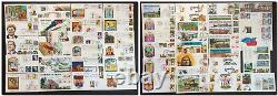 US Collins FDC Lot of 53 Collection 1980s Hand Painted Covers FDC