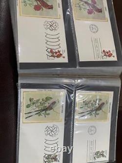 US Colorano FDC's Matching Cancels State Birds & Flowers 2 Complete Sets of 50
