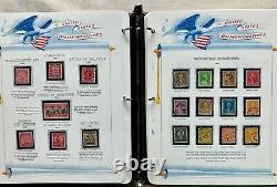 US Commemorative Stamp Collection -1251 stamps -4 White Ace Albums NO Reserve