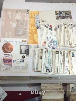 US FDC Lot of over 500 Post envelopes 1930 to 1990 massive collection, don't mis