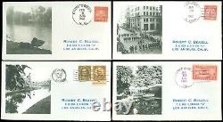 US FDC Wholesale Lot! Robert C Beazell Cachet Collection! All Different Designs