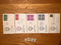 US First Day Cover Set Scott 859-893 Grandy Complete Set of Famous Americans