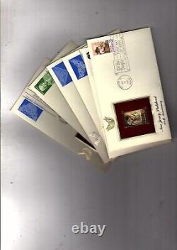 US Golden Replica 22kt FDC 60 first day covers G2 bb17