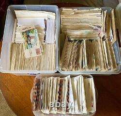 US Huge First Day of Issue Lot 1500+ FDCs / 1930's 2010's / Dealer Collection