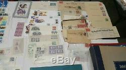 US Stamp Collection, New, Used, Albums, Plate Blocks, FDC, Post Cards
