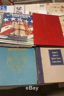 US Stamp Collection, New, Used, Albums, Plate Blocks, FDC, Post Cards