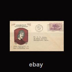 US Stamp Regular Issues Used, VF S#772 First Day Cover, Winthrop cachet