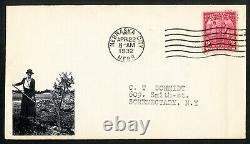 US Stamps # 717 Rare 1932 Cachet First Day Cover Beazel
