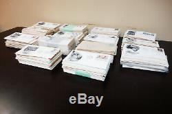 US Stamps Unaddressed Cachet First Day Cover FDC Hoard 1,300+ Postal Collection