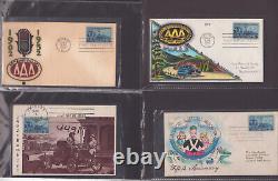 USA AAA 1007-magnificent specialized collection-essays, commercial, FDC, EFOs