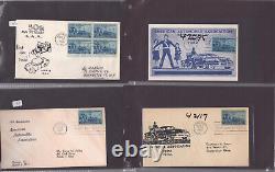 USA AAA 1007-magnificent specialized collection-essays, commercial, FDC, EFOs