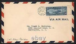 USA #C13 #C15 XF Used Zeppelins On 1st Day Covers