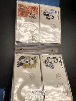 USPS First Day Cover 1964 1995 8 Albums 100 Covers For Each (800+)