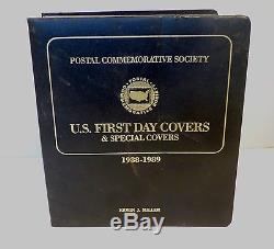 Us First Day And Special Covers, 1988-1989 Postal Commemorative Society
