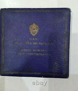 Vaticano serie commemorativa pio XI anno 1929 FDC rara con le 100 lire oro