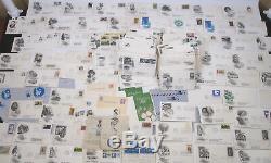 Vtg Lot 300+ First Day of Issue Stamp Envelopes 1960's-1970's Postage FDC