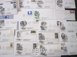 Vtg Lot 300+ First Day of Issue Stamp Envelopes 1960's-1970's Postage FDC