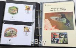 WWF 1983 bis 2007 riesige Sammlung in 33 Alben, FDC und Maximumkarten