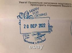 War in Ukraine 2022 Ukrposhta envelope Welcome to hell! Lot 10 pieces