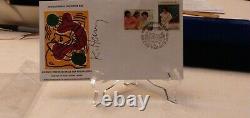 Wfuna Keith Haring Signed Fdc 1088