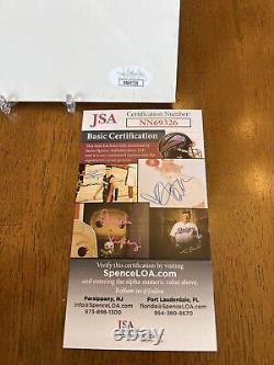 Willie Mays Signed Autographed Baseball HOF FDC First Day Cover Cache JSA COA