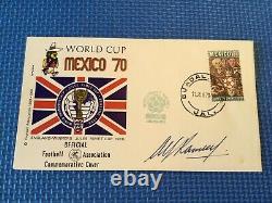 World Cup Mexico 1970 First Day Cover Signed By Alf Ramsey Exc Condition 1966