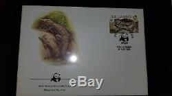 World Wildlife Fund First Day Cover FDC Collection 17 books -1,040 total covers