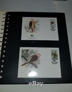 World Wildlife Fund First Day Cover FDC Collection 17 books -1,040 total covers
